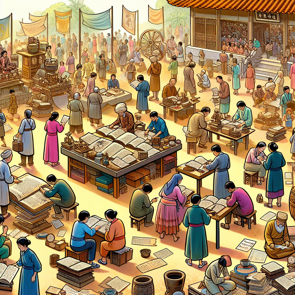 Student artwork display