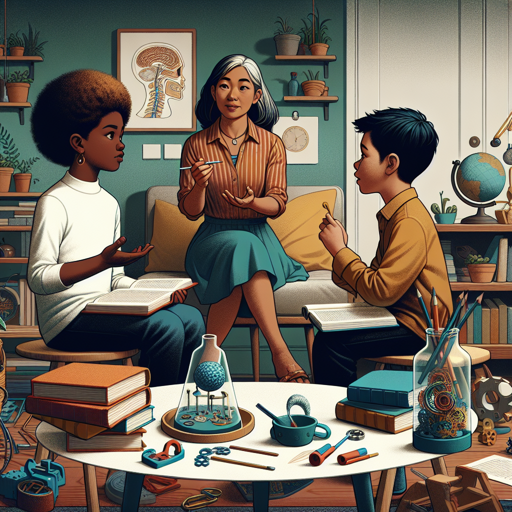 Student conducting physics experiment