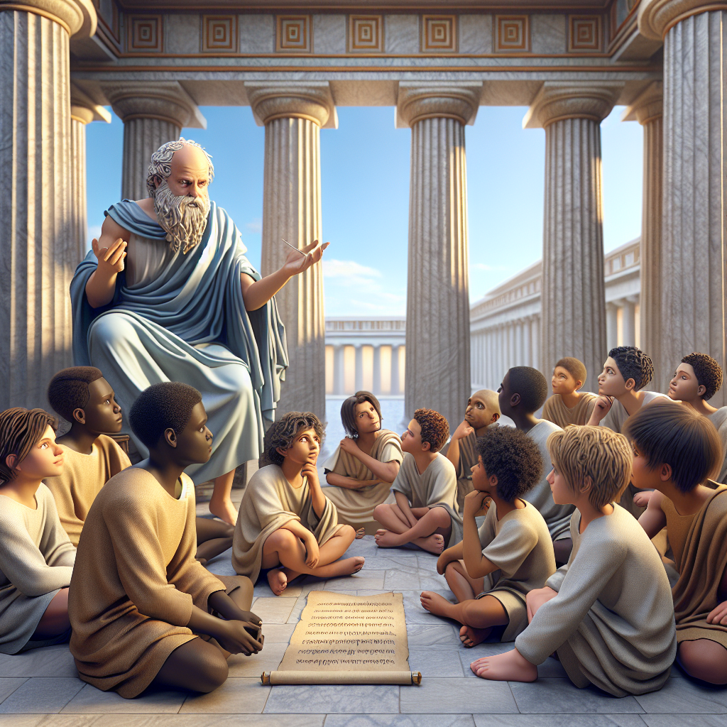 Students working on historical project